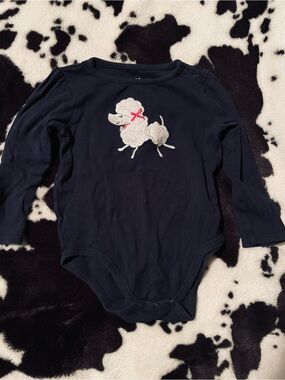 Garanimals Poodle Toddler Long Sleeved Onesie Size 24 Months
